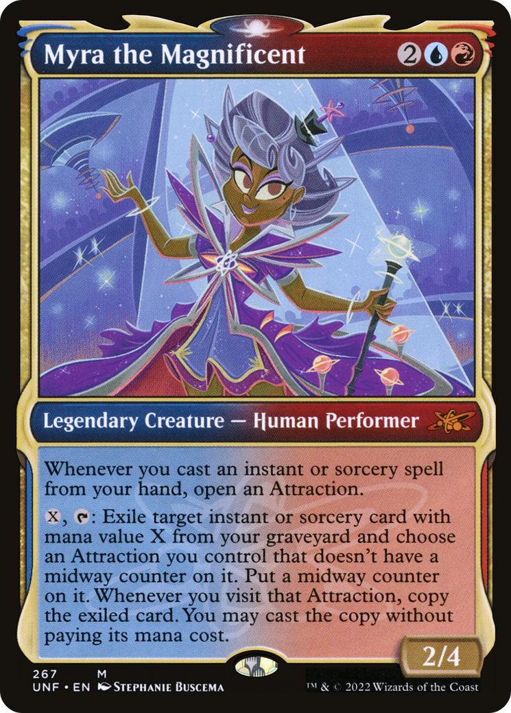 {R} Myra the Magnificent (Showcase) [Unfinity][UNF 267]