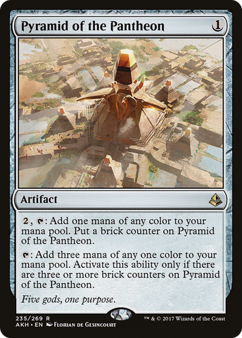 {R} Pyramid of the Pantheon [Amonkhet][AKH 235]