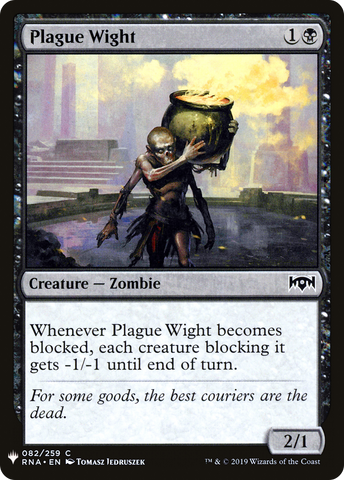 {C} Plague Wight [Mystery Booster][LS RNA 082]