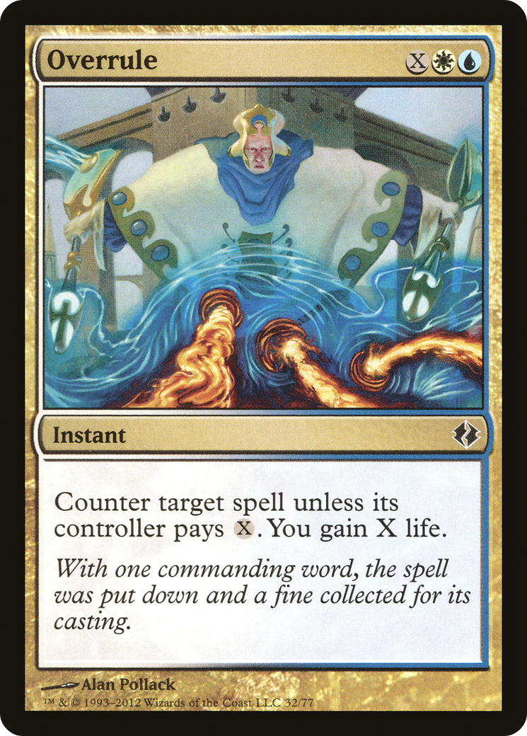 {C} Overrule [Duel Decks: Venser vs. Koth][DDI 032]