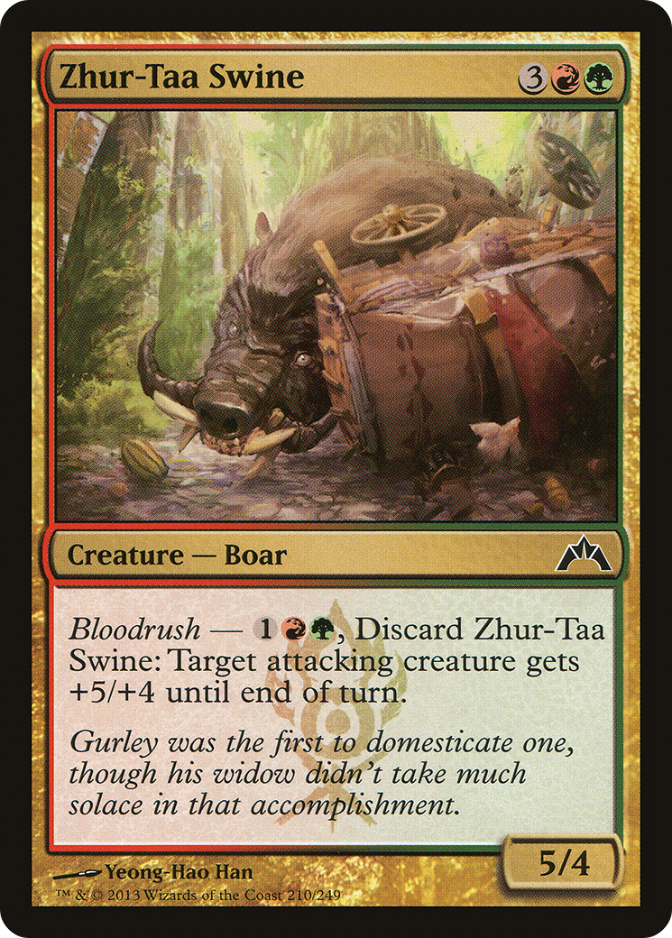 {C} Zhur-Taa Swine [Gatecrash][GTC 210]