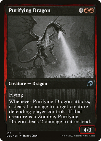 {C} Purifying Dragon [Innistrad: Double Feature][DBL 155]