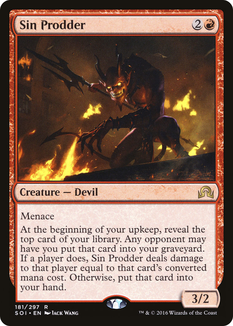 {R} Sin Prodder [Shadows over Innistrad][SOI 181]