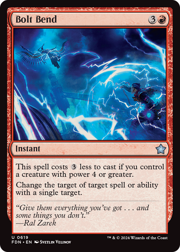 {@C} Bolt Bend [Foundations][FDN 619]