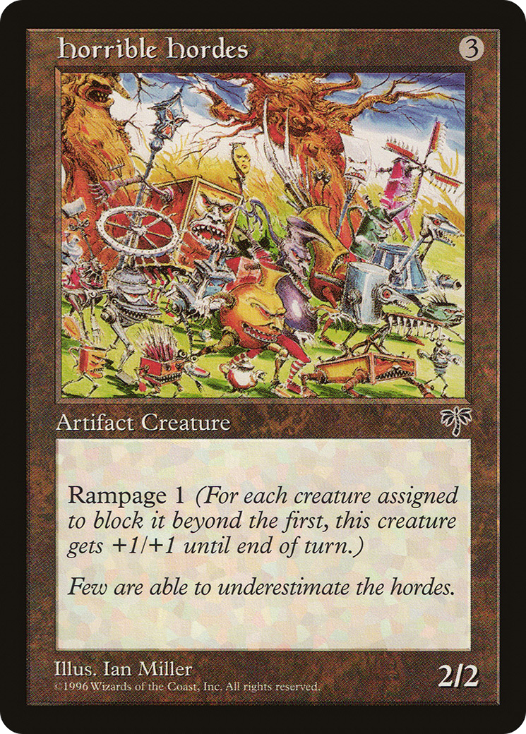 {C} Horrible Hordes [Mirage][MIR 304]