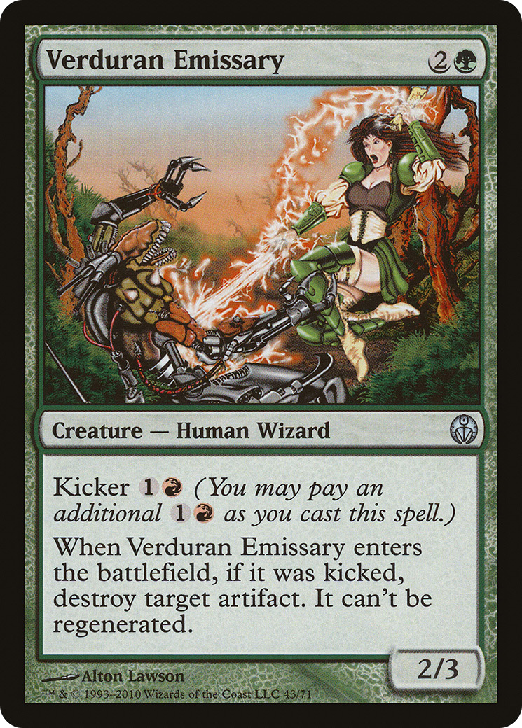 {C} Verduran Emissary [Duel Decks: Phyrexia vs. the Coalition][DDE 043] - Misty Mountain Games