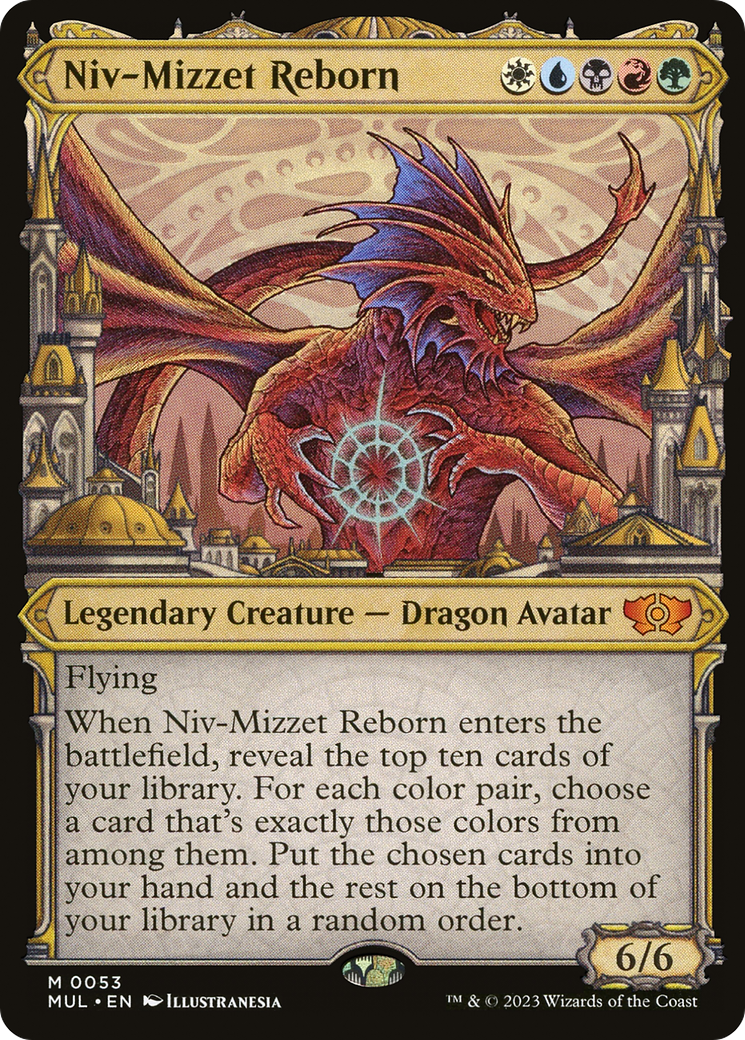 {R} Niv-Mizzet Reborn [Multiverse Legends][MUL 053]