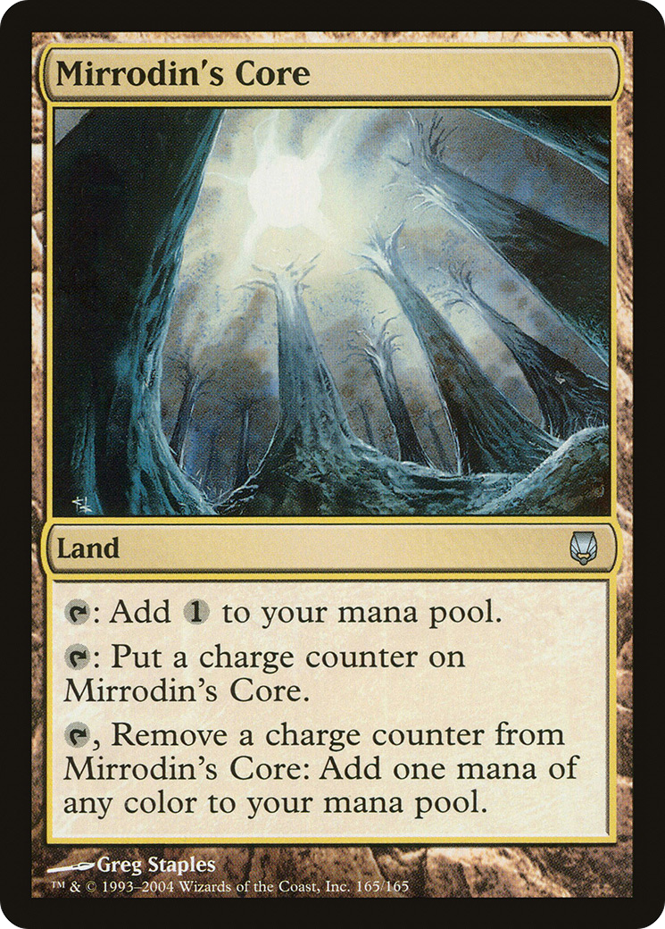 {C} Mirrodin's Core [Darksteel][DST 165]