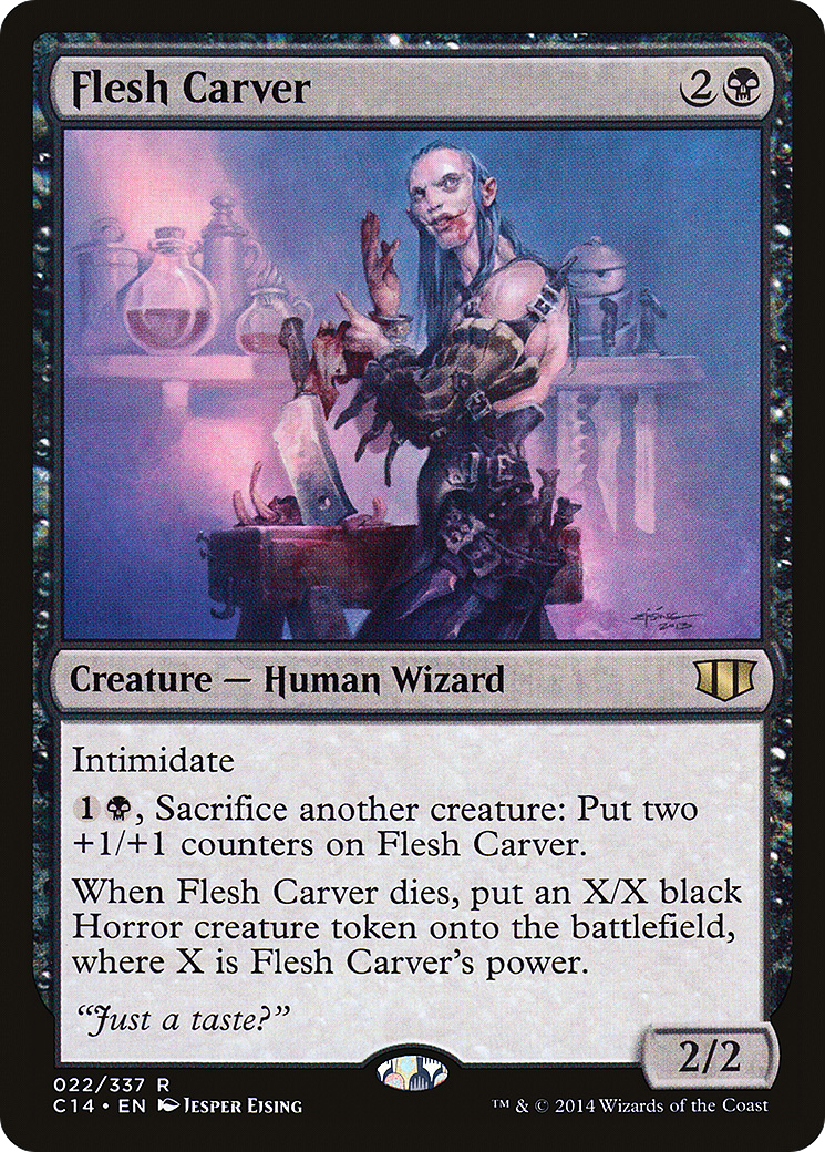 {R} Flesh Carver [Commander 2014][C14 022]