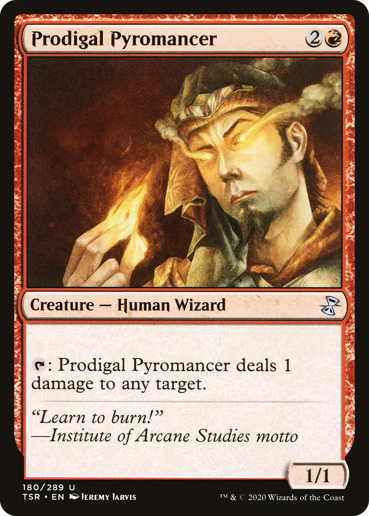 {C} Prodigal Pyromancer [Time Spiral Remastered][TSR 180]