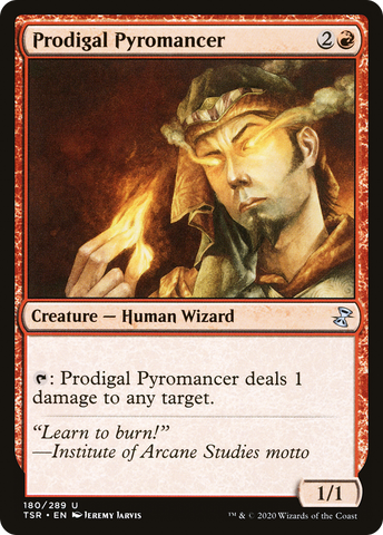 {C} Prodigal Pyromancer [Time Spiral Remastered][TSR 180]