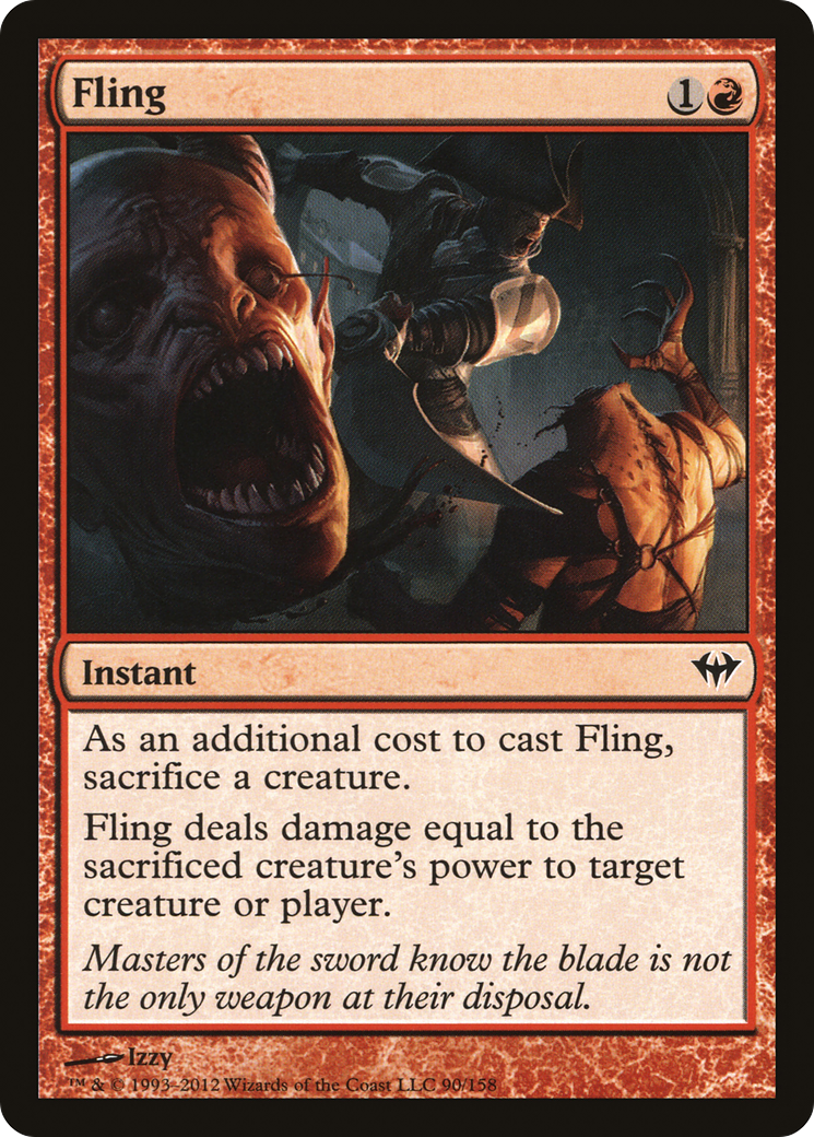 {C} Fling [Dark Ascension][DKA 090]
