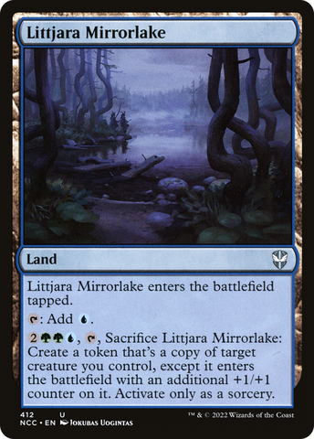 {C} Littjara Mirrorlake [Streets of New Capenna Commander][NCC 412]