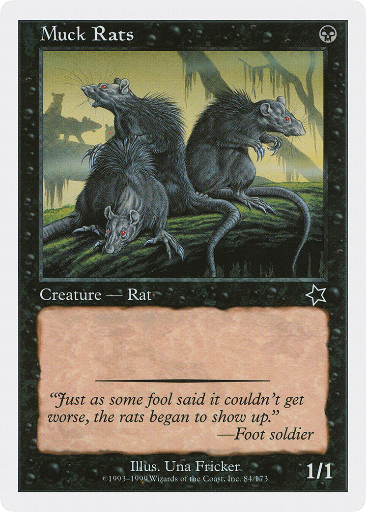 {C} Muck Rats [Starter 1999][S99 084]