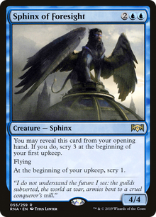 {R} Sphinx of Foresight [Ravnica Allegiance][RNA 055] - Misty Mountain Games