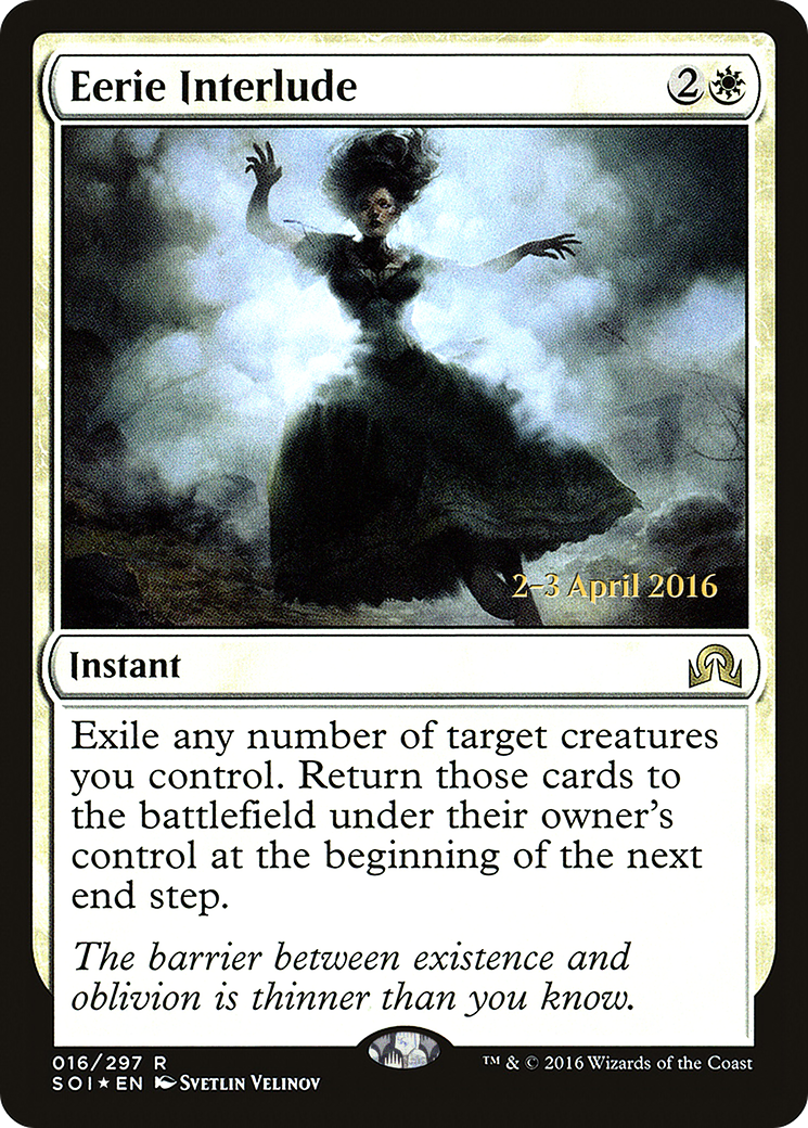 {R} Eerie Interlude [Shadows over Innistrad Prerelease Promos][PR SOI 016]
