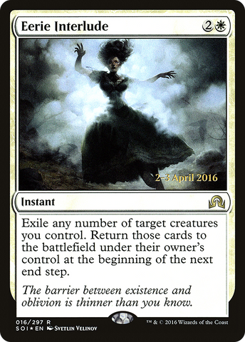 {R} Eerie Interlude [Shadows over Innistrad Prerelease Promos][PR SOI 016]