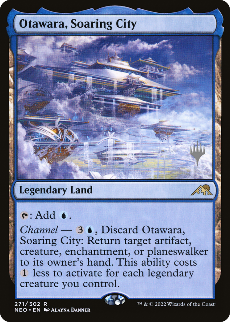 {R} Otawara, Soaring City (Promo Pack) [Kamigawa: Neon Dynasty Promos][PP NEO 271]