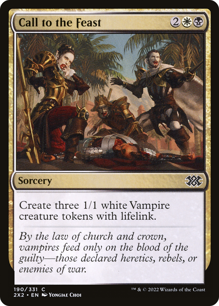 {C} Call to the Feast [Double Masters 2022][2X2 190]