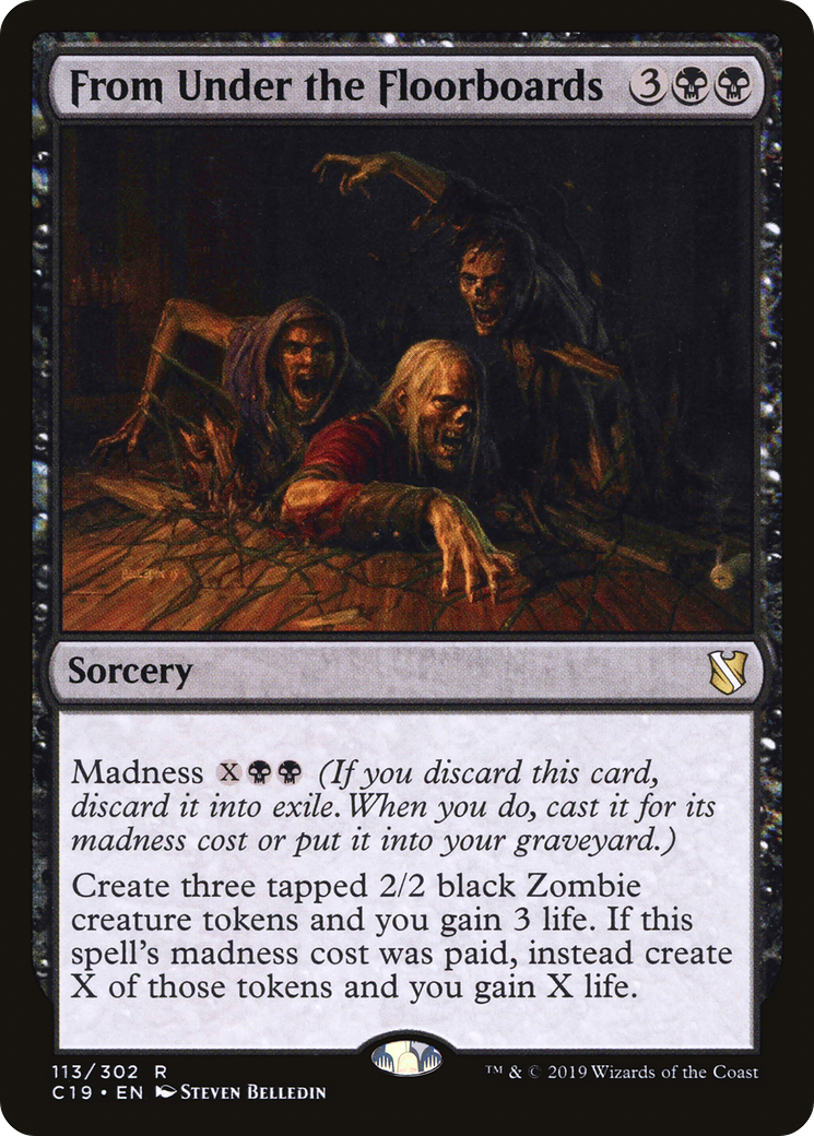 {R} From Under the Floorboards [Commander 2019][C19 113]