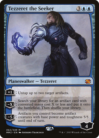 {R} Tezzeret the Seeker [Modern Masters 2015][MM2 062]