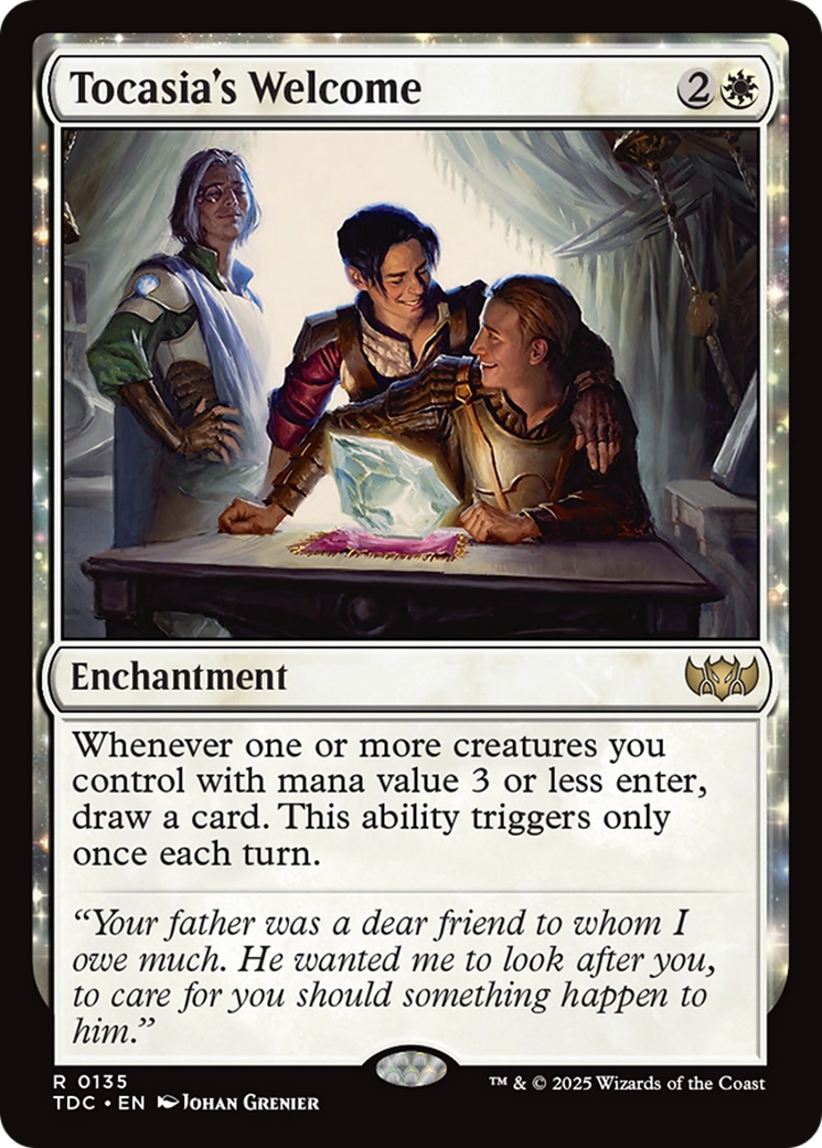 {R} Tocasia's Welcome [Tarkir: Dragonstorm Commander][TDC 135]