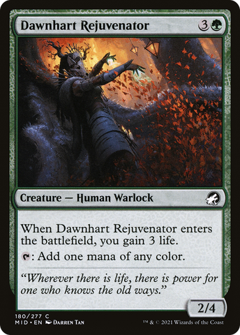 {C} Dawnhart Rejuvenator [Innistrad: Midnight Hunt][MID 180]