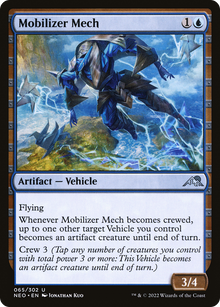 {C} Mobilizer Mech [Kamigawa: Neon Dynasty][NEO 065]