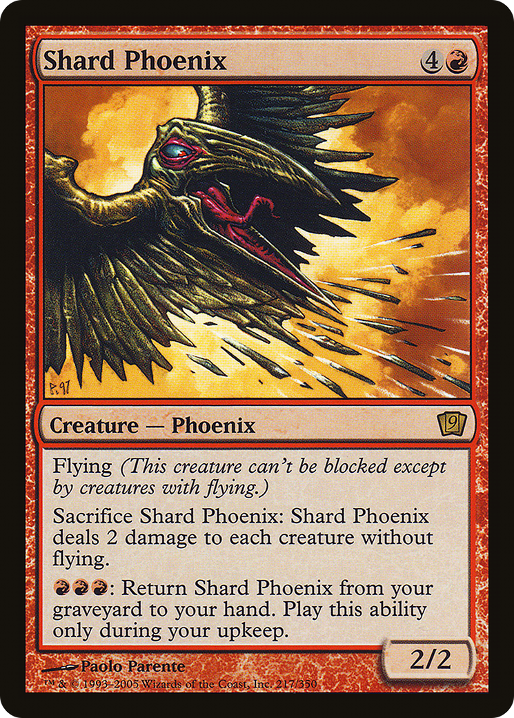 {R} Shard Phoenix [Ninth Edition][9ED 217]