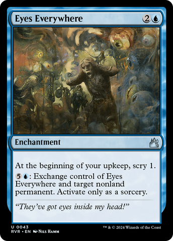{C} Eyes Everywhere [Ravnica Remastered][RVR 043]