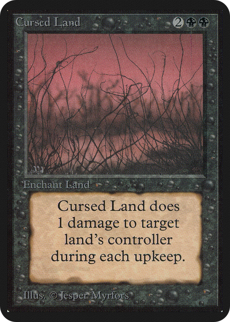 {C} Cursed Land [Alpha Edition][LEA 097]