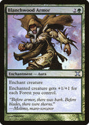 {C} Blanchwood Armor (Premium Foil) [Tenth Edition][FP 10E 253]