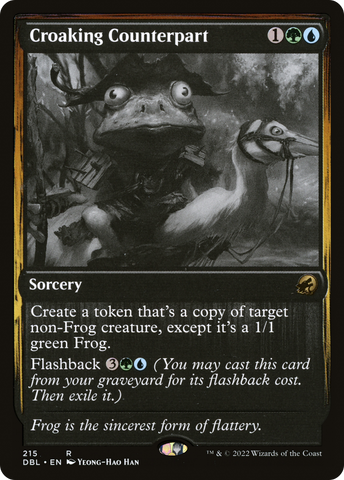 {R} Croaking Counterpart [Innistrad: Double Feature][DBL 215]