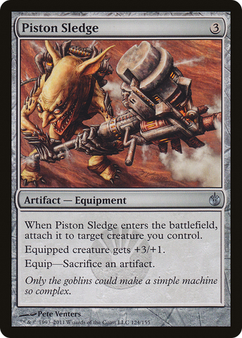 {C} Piston Sledge [Mirrodin Besieged][MBS 124]