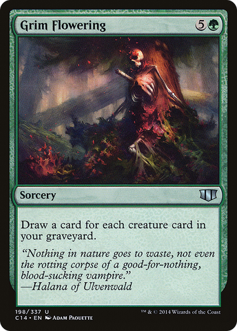 {C} Grim Flowering [Commander 2014][C14 198]