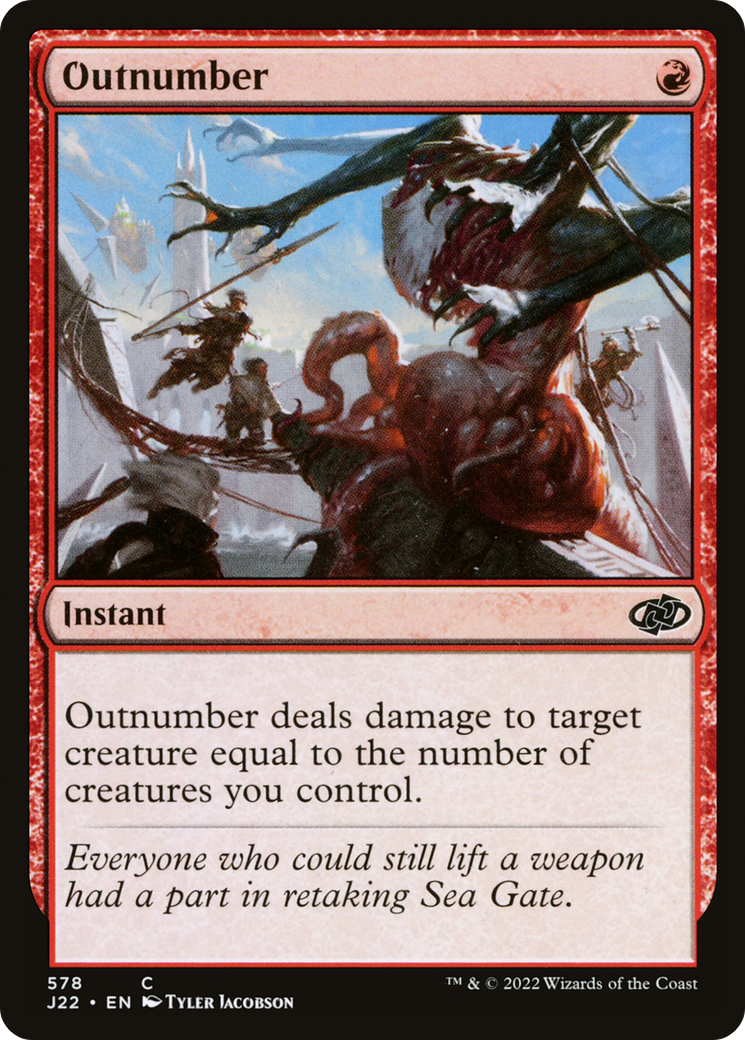 {C} Outnumber [Jumpstart 2022][J22 578]