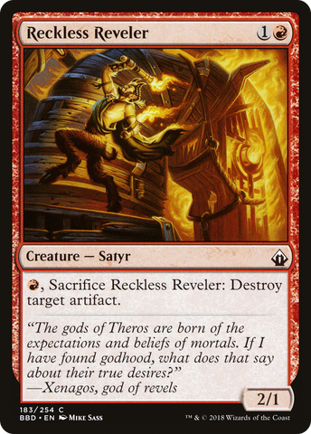 {C} Reckless Reveler [Battlebond][BBD 183]