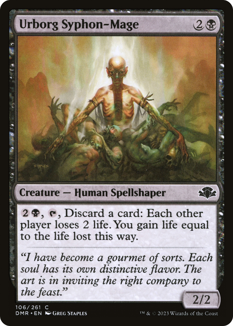 {C} Urborg Syphon-Mage [Dominaria Remastered][DMR 106]