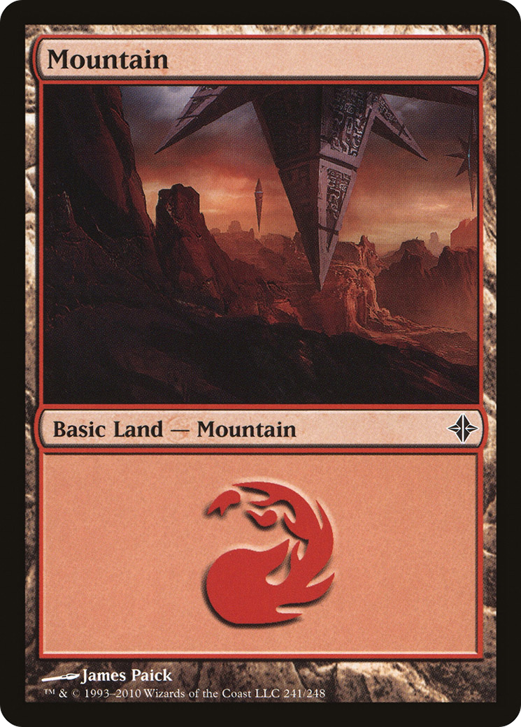 {B}[ROE 241] Mountain (241) [Rise of the Eldrazi]