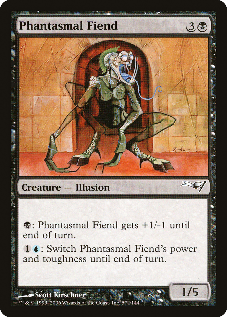 {C} Phantasmal Fiend [Coldsnap Theme Decks][CST 57A]