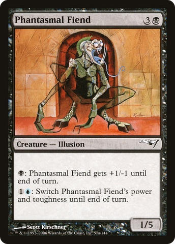 {C} Phantasmal Fiend [Coldsnap Theme Decks][CST 57A]