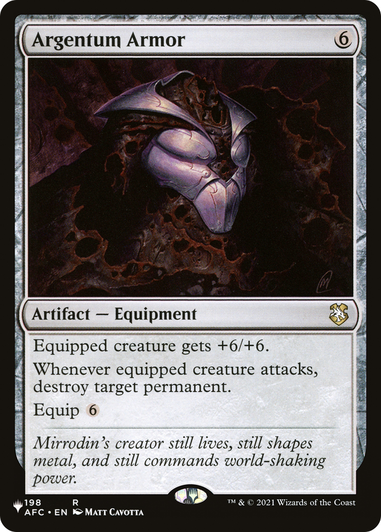Argentum Armor [LIST 198/062]