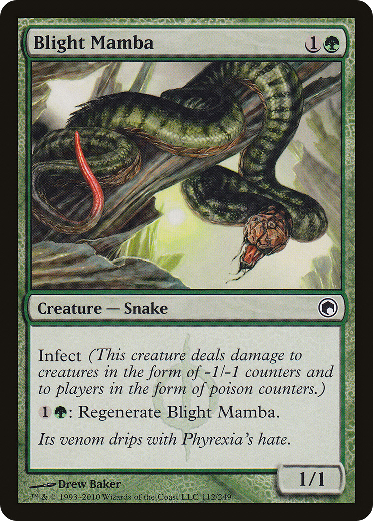 {C} Blight Mamba [Scars of Mirrodin][SOM 112]