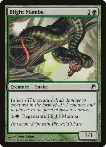 {C} Blight Mamba [Scars of Mirrodin][SOM 112]
