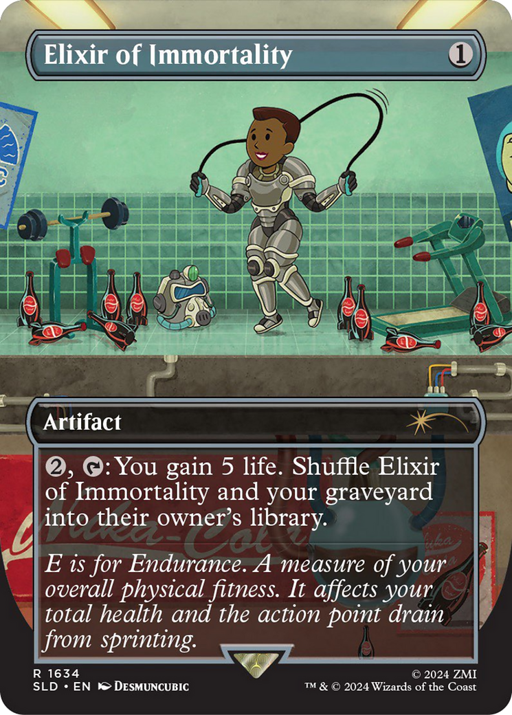 {R} Elixir of Immortality (1634) (Rainbow Foil) [Secret Lair Drop Series][RBF SLD 1634]