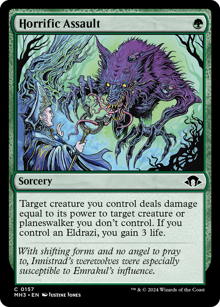 {C} Horrific Assault [Modern Horizons 3][MH3 157]