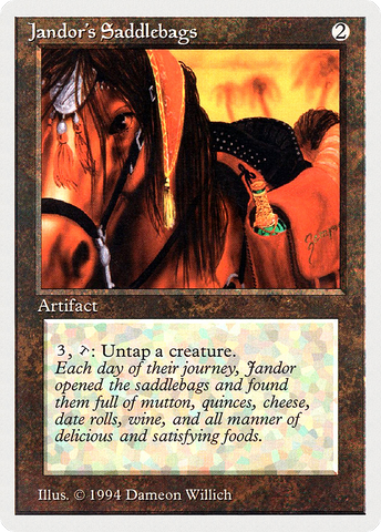 {R} Jandor's Saddlebags [Summer Magic / Edgar][SUM 257]