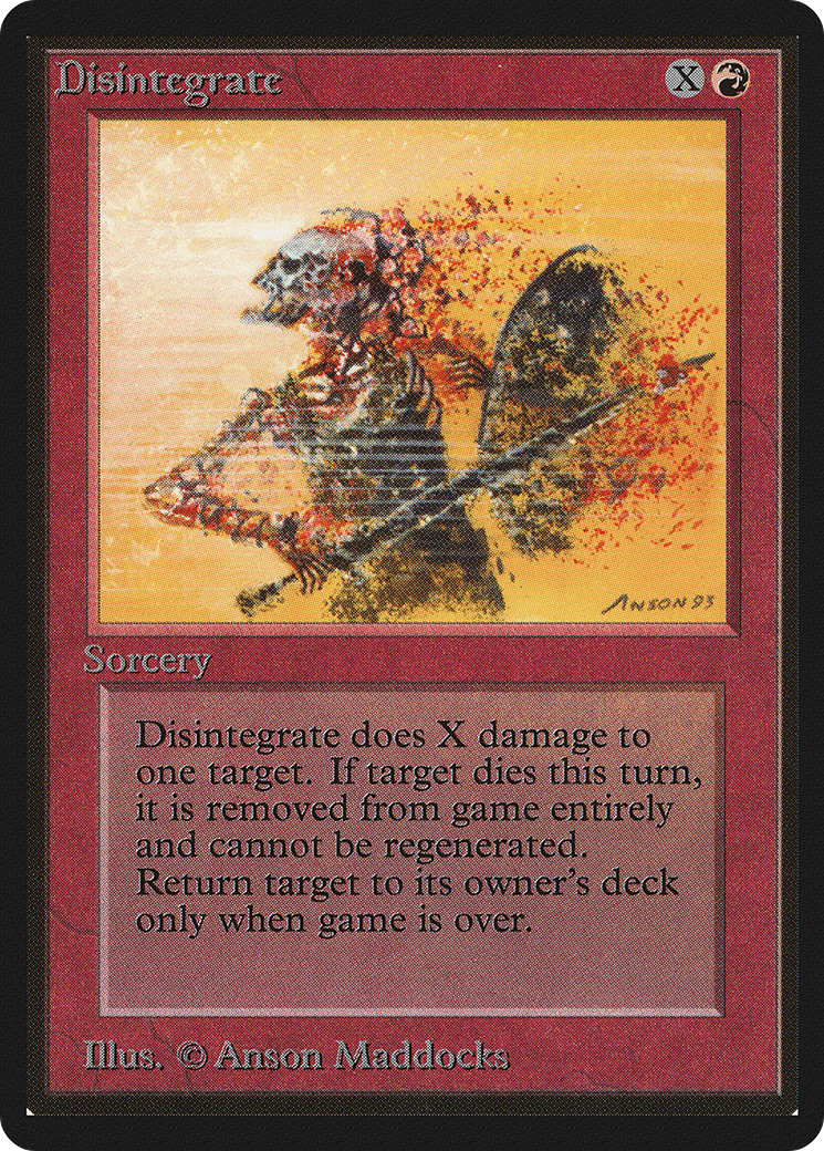 {C} Disintegrate [Beta Edition][LEB 141]