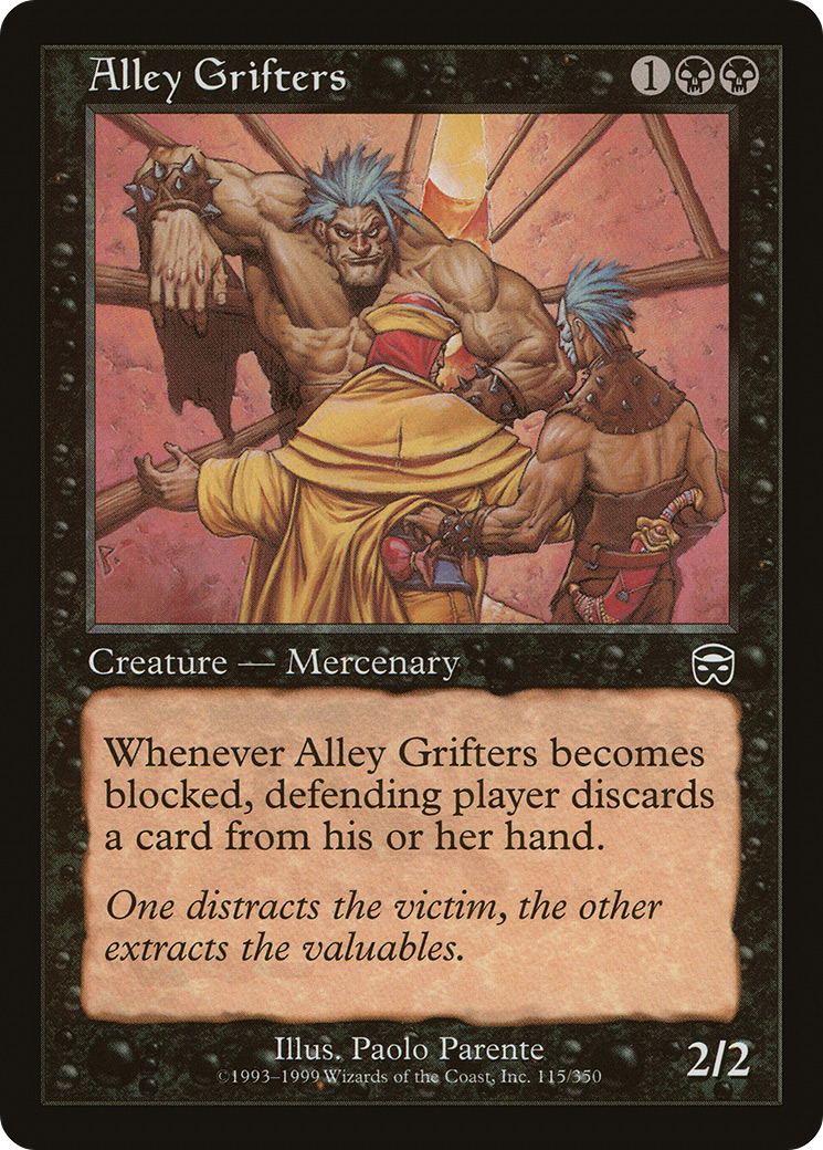 {C} Alley Grifters [Mercadian Masques][MMQ 115]