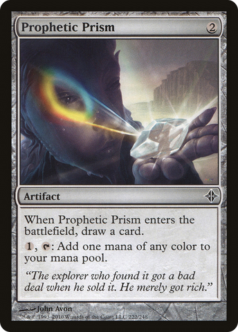{C} Prophetic Prism [Rise of the Eldrazi][ROE 222]